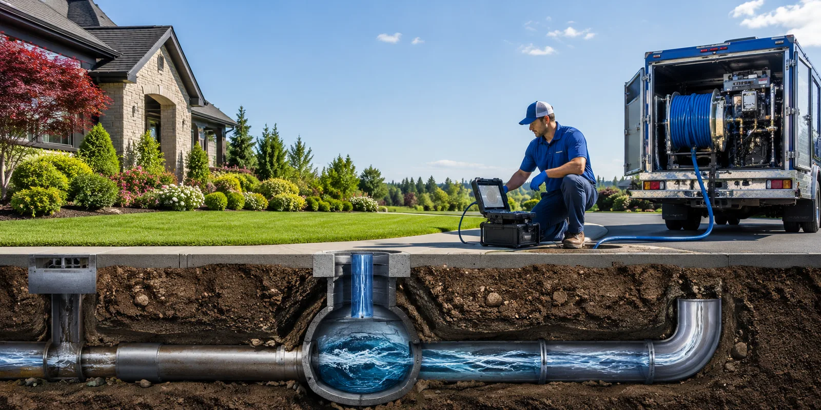 Drainage restoration information for Bruceville, IN